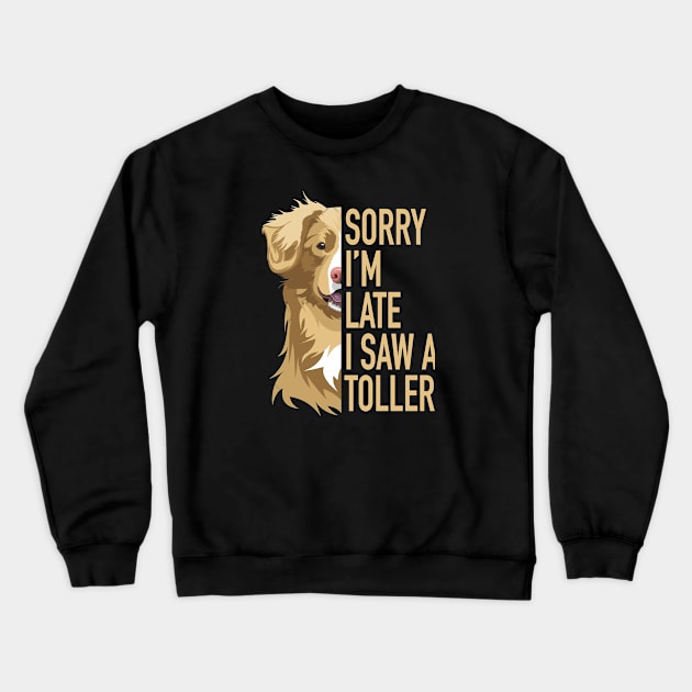 Toller dog Crewneck Sweatshirt by Olympussure